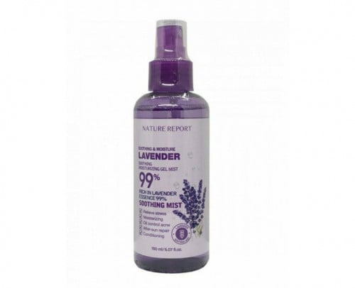 بخاخ رذاذ ناتشر ريبورت للترطيب باللافندر _ 150 مل   NATURE REPORT