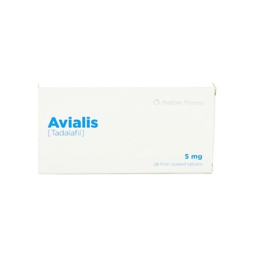 افياليس 5 مجم لعلاج ضعف الانتصاب للرجال _ 28 قرص.  Avialis 5 mg