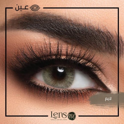 عدسات ملونة من لانس مي لايم _ 6 شهور  LENS ME Lime
