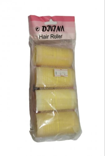 Divina مجموعة بكرات تجعيد الشعر الاحترافية ذاتية الإمساك من ديفينا  مكونة من 4 قطع