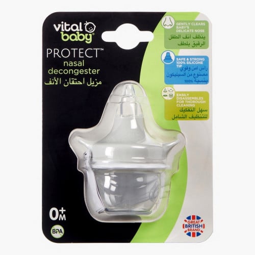 مزيل احتقان الأنف بروتكت من فايتال بيبي / vital Baby