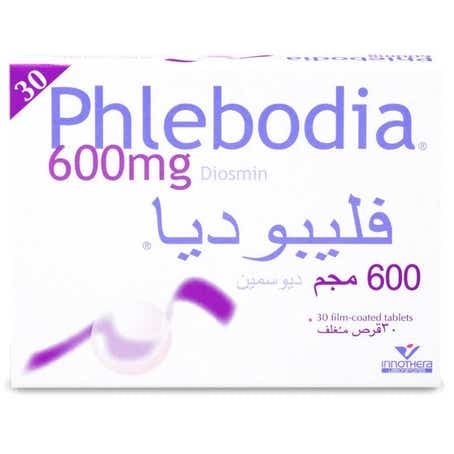 فليبوديا 600 مجم 30 قرص.   Phlebodia 600 mg