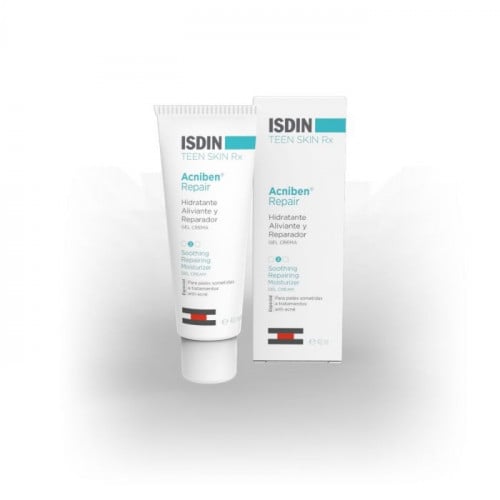 اسدن اكني بن ريبير جل مرطب مقاوم لحب الشباب، يعمل على الترطيب العميق، وإصلاح البشرة - 40 مل.  ISDIN