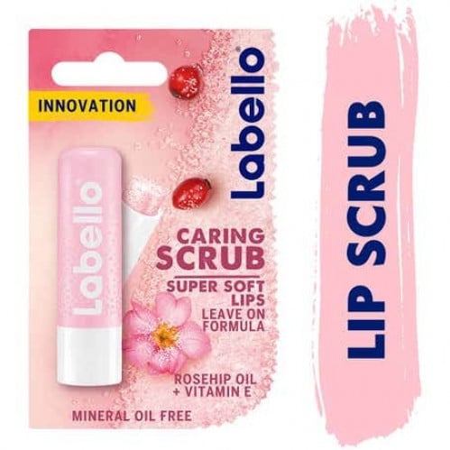 لابيلو مقشر العناية مع زيت الورد للشفاه _ 4.8 جرام Labello