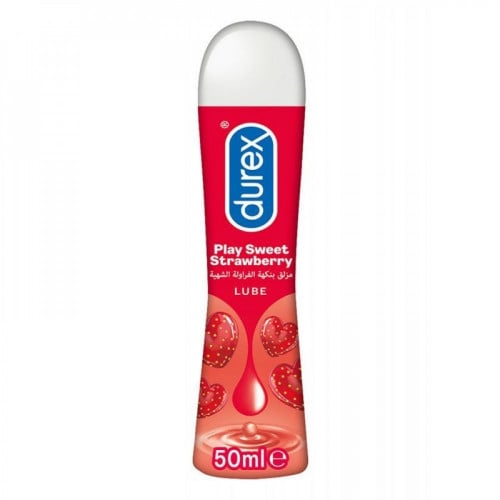 مزلق طبي بنكهة الفراولة من  ديوركس _ 50 مل durex