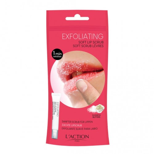 مقشر الشفاه الناعم من لاكشن 1.9 جرام Laction