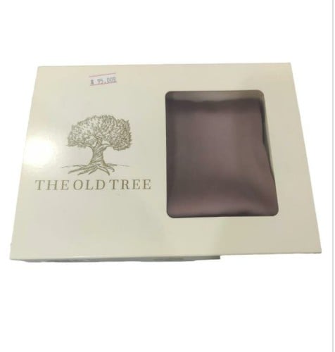 THE OLD TREE اولد تري  وسادة الحرير  غطاء وسادة - ساتان حريري نعومة وعناية ونومة هنية الحجم  50cm × 80cm