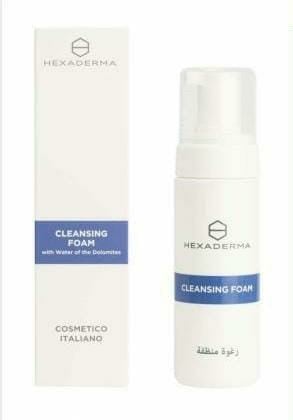 رغوة منظفة cleansing foam لتنظيف الوجه من الشوائب _ 150 مل Hexaderma