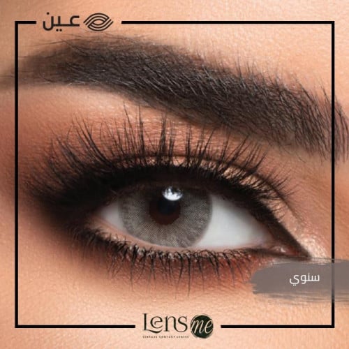 عدسات ملونة من لانس مي سنوى _6 شهور LENS ME Snowy