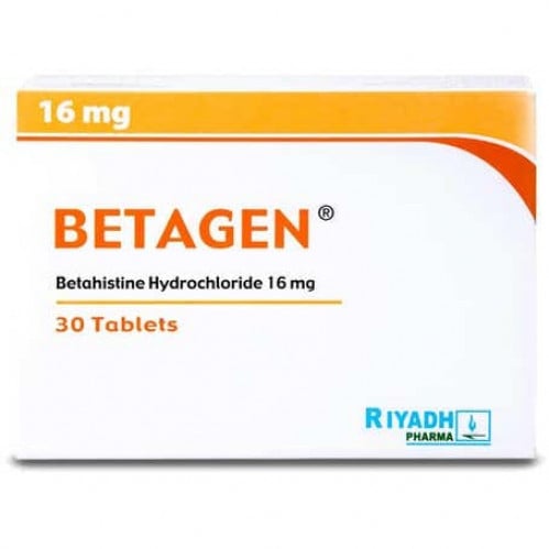 بيتاجن 16 مجم 30 قرص. Betagen 16 mg