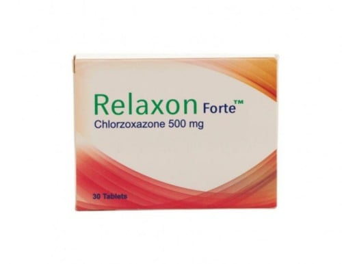 ريلاكسون فورت 500 مجم  باسط للعضلات _ 30 كبسولة    Relaxon forte