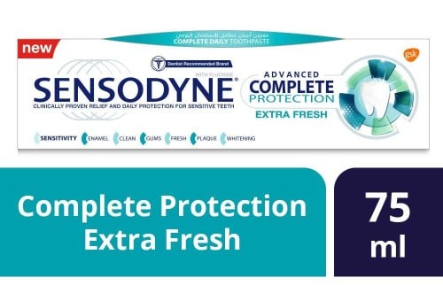 سنسوداين معجون أسنان حماية متكاملة أنتعاش زائد 75 مل.   Sensodyne