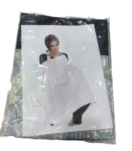 غطاء رضاعة  للرضاعة الطبيعية جيد التهوية  ( أسود )