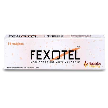 فكسوتل  120 مجم 14 قرص.  Fexotel