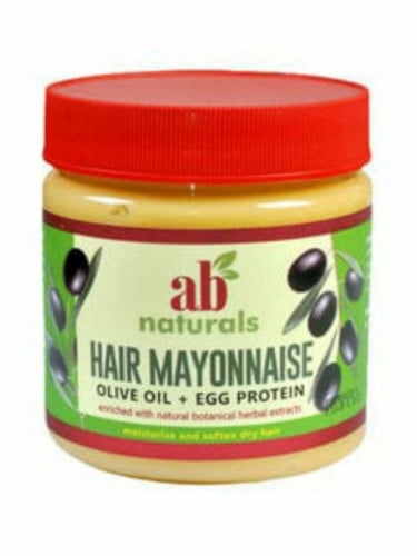 مايونيز للشعر بزيت الزيتون وبروتين البيض . أصفر من ايه بي ناتشورالز _ 500 مل