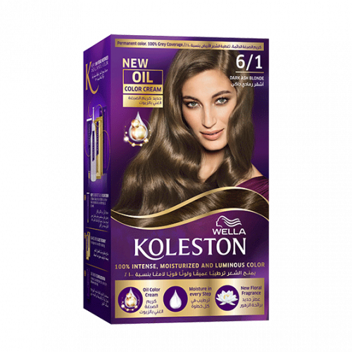 صبغة الشعر الدائمة من ويلا كوليستون _ أشقر رمادي 6/1.   Koleston