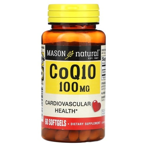 كو كيو 10، 100 ملجم _ 60 كبسولة هلامية     Co Q10, 100 mg, 60 Softgels