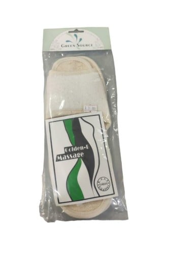 شبشب للاستخدام مرة واحدة من جرين سورس.  Green source