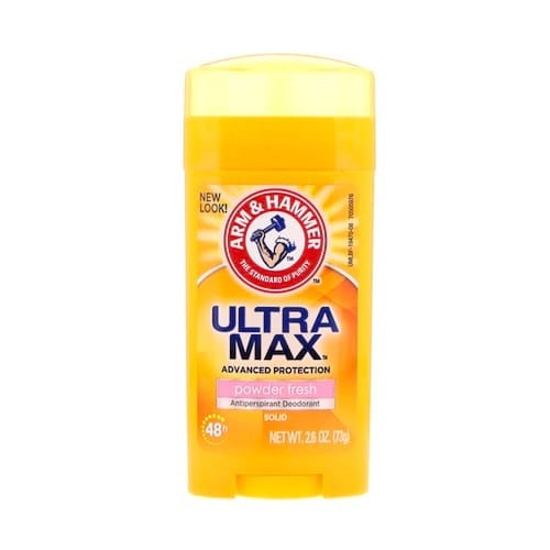 مزيل مانع للتعرق الترا ماكس للنساء باودر فريش من ارم اند هامر - 73جرام Arm & Hammer