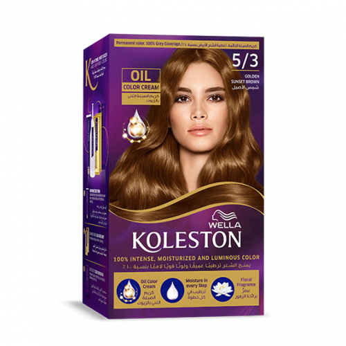صبغة الشعر الدائمة من ويلا كوليستون _ شمس الاصيل 5/3.  Koleston