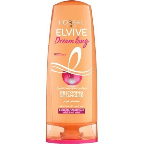 بلسم مرمم طول الأحلام بكيراتين نباتي زيت الخروع للشعر الطويل التالف  من لوريال باريس إلفيف _  400 مل Loreal paris