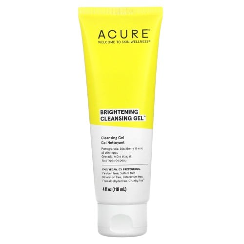 اكيور جل منظف لتفتيح البشرة لجميع أنواع البشرة _ 118 مل   ACURE Brightening Cleansing Gel