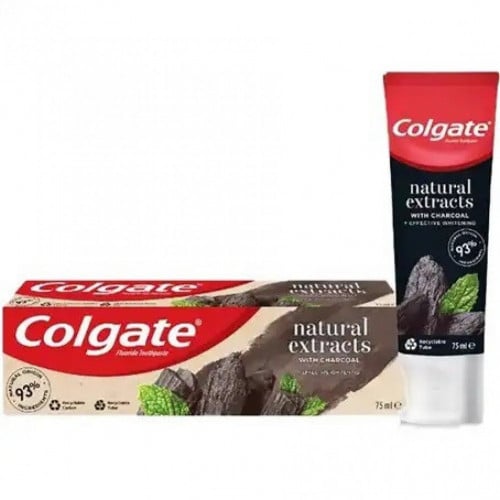 كولجيت معجون أسنان بالفحم  _ 75 مل colgate