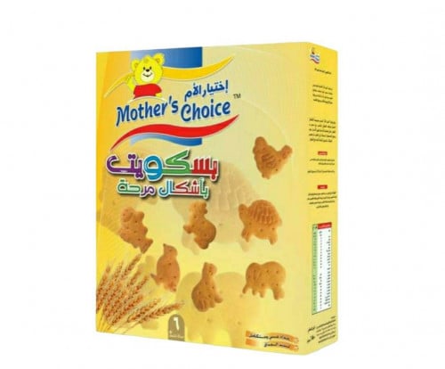 بسكوت للتسنين للأطفال أكثر من 6 شهور أشكال مميزة  من مذر نشويس _  180 جم / Mothers choice