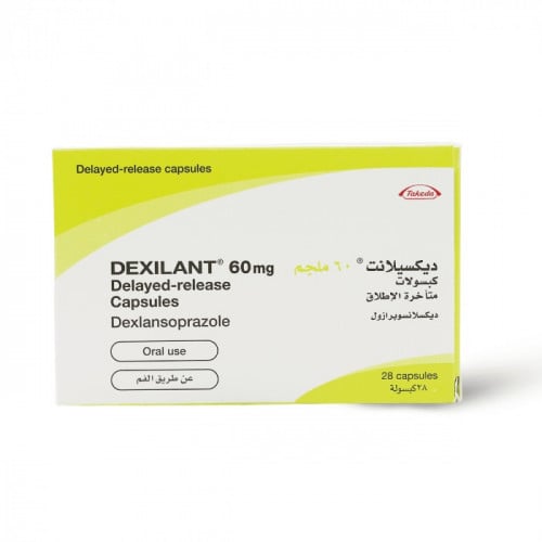 ديكسلانت 60 مجم _ 28 كبسولة Dexilant 60 mg