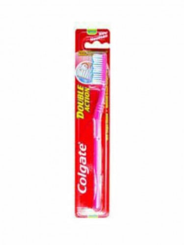 فرشاة  أسنان مزدوجة المفعول من كولجيت _  متعددة  الألوان / Colgate