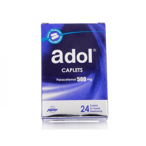 ادول 500 مل - 24 قرص. Adol 500 Mg