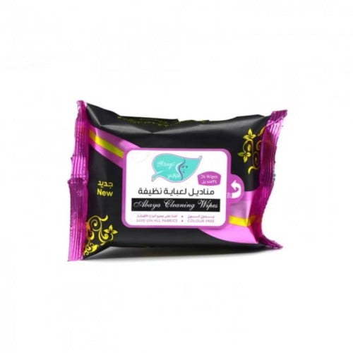 العرايس مناديل تنظيف العباية 26 منديل Al Arays Abaya Cleaning Wipes 26 Wipes