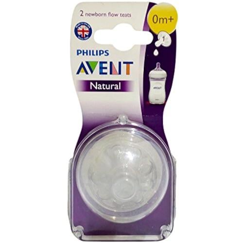 حلمة تدفق لحديثي الولادة أفينت من فيليبس - ناتشورال نيو بورن، عبوة واحدة Philips Avent