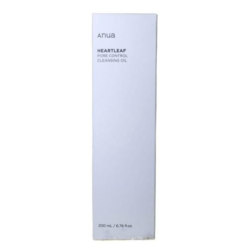 زيت تنظيف الوجه الكوري الاصلي من انوا هارت ليف للتحكم في المسام، لازالة الرؤوس السوداء يوميًا _  200 مل      Anua