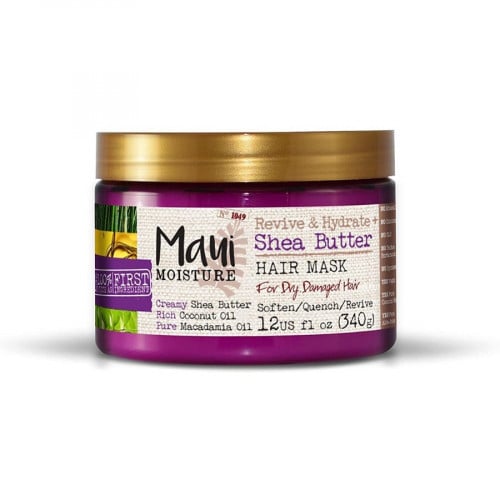 ماسك زبدة الشيا للشعر الجاف التالف من ماوي مويستشر _  340 مل Maui moisture