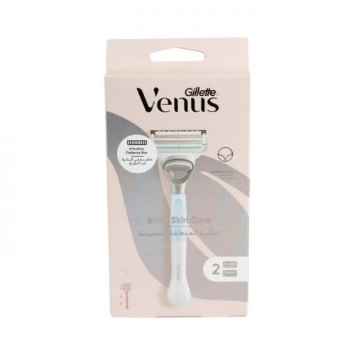 Gillette ماكينة حلاقة نسائية، للعناية بالمنطقة الحميمية من جيليت، فينوس _ عبوة  مع شفرتين