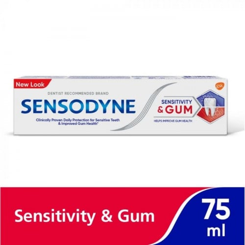 سنسوداين للحساسية واللثة معجون أسنان - 75 مل Sensodyne