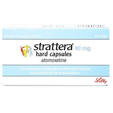 ستيراتيرا 40 مجم 28 كبسول.   Strattera 40mg