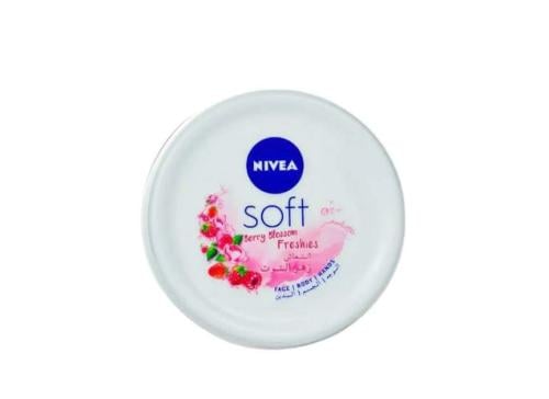 نيفيا كريم مرطب خفيف للوجه واليدين والجسم، كريم مرطب فوري غير دهني مع فيتامين E وزيت الجوجوبا _  100 مل.  Nivea