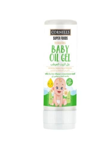 سوبر فود جل الزيت المرطب بخلاصة الصبار وفيتامين اي من كورنيلز , 300 مل.   Cornells super foods