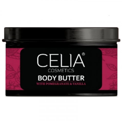 سيليا قناع سنفرة للوجة والجسم  زبدة الرمان والفانيلا _  300 جرام. Celia