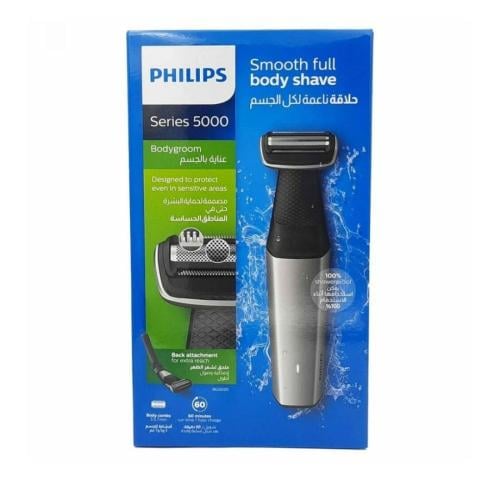ماكينة قص وتشذيب الشعر بودي جروم سيريز 5000 من فيليبس للرجال BG5020/13   Philips