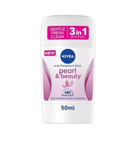 نيفيا مضاد للتعرق للنساء بحماية 48 ساعة بيرل اند بيوتي _ 50 مل.  Nivea