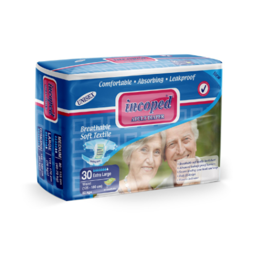 حفائض كبار السن انكوبيد تركي - 30 قطعة.  Incoped