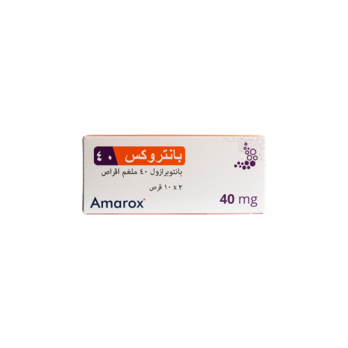بانتروكس 40مجم 20 قرص | PANTROX 40MG 20TAB