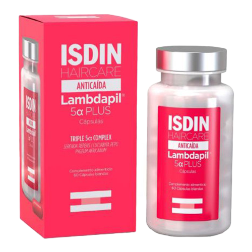 إيزدين لامبدابيل مكمل غذائي  كبسولات لمنع تساقط الشعر _ 60 كبسولة   ISDIN
