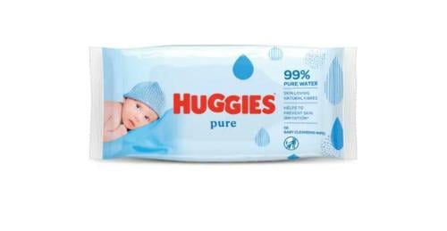 هجيز مناديل أطفال نقية  _ 56 قطعة.   Huggies