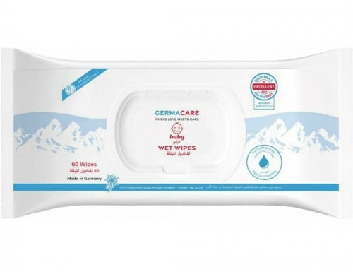جيرماكير مناديل مبللة للأطفال _  60 قطعة. Germacare