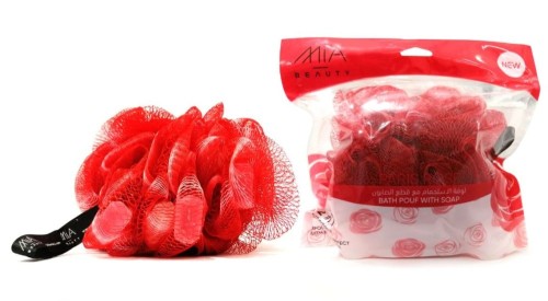 ميا لوفة الاستحمام بقطع صابون باريس روز 120 جرام    MiA