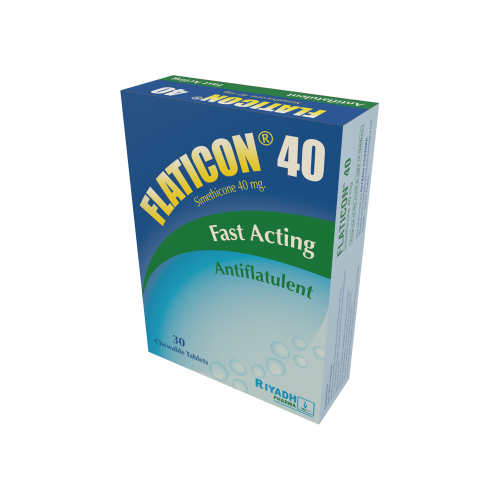فلاتيكون 40 مجم اقراص _ 30 قرص للمضغ  Flaticon